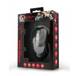 Миша Gembird MUSGW-6BL-01 бездротова, Black, RGB-підсвічування,  3200 dpi, USB, 400 мА·ч - Зображення 3