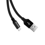 Кабель USB AM - Lightning, 25 см, Black, ColorWay, 2.4A (CW-CBUL048-BK) - Зображення 3