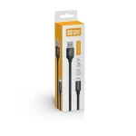 Кабель USB AM - Lightning, 25 см, Black, ColorWay, 2.4A (CW-CBUL048-BK) - Зображення 4