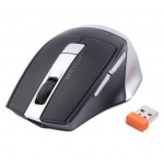 Миша A4Tech Fstyler FB35C, Smoky Grey, USB, бездротова, оптична, BT+RF (Combo), 1200/1600/2000/2400 dpi, 125 Hz, 6 кнопок, вбудований Li аккум