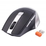 Миша A4Tech Fstyler FB35C, Smoky Grey, USB, бездротова, оптична, BT+RF (Combo), 1200/1600/2000/2400 dpi, 125 Hz, 6 кнопок, вбудований Li аккум
