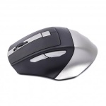 Миша A4Tech Fstyler FB35C, Smoky Grey, USB, бездротова, оптична, BT+RF (Combo), 1200/1600/2000/2400 dpi, 125 Hz, 6 кнопок, вбудований Li аккум - Зображення 2