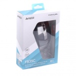 Миша A4Tech Fstyler FB35C, Smoky Grey, USB, бездротова, оптична, BT+RF (Combo), 1200/1600/2000/2400 dpi, 125 Hz, 6 кнопок, вбудований Li аккум - Зображення 5