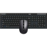 Комплект бездротовий Rapoo 8210M, Black, Optical, Bluetooth+Wireless, клавіатура+миша - Зображення 2