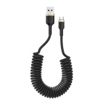 Кабель USB 2.0 AM - microUSB (5P), 1.5 м, Black, ColorWay, 2.4A (CW-CBUM051-BK)