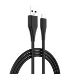 Мережевий зарядний пристрій ColorWay, Black, 1xUSB, QC3.0, 3A, 18W, кабель USB-C (CW-CHS013QCC-BK) - Зображення 2