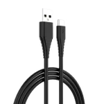 Мережевий зарядний пристрій ColorWay, Black, 1xUSB, QC3.0, 3A, 18W, кабель USB-C (CW-CHS013QCC-BK) - Зображення 2