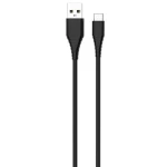 Мережевий зарядний пристрій ColorWay, Black, 1xUSB, QC3.0, 3A, 18W, кабель USB-C (CW-CHS013QCC-BK) - Зображення 3