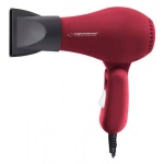 Фен Esperanza EBH003R Aurora, Red, 750 Вт, дорожній, 1 швидкість, 2 температурні режими, концентратор