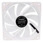 Вентилятор 120 мм, Xilence Performance A+ ARGB, White, 120x120x25 мм, PWM, ARGB підсвічування, 500-1500 об/хв, 18 - 32.5 dB, 4-pin / 3-pin ARGB (XF064 / XPF120.W.ARGB) - Зображення 2