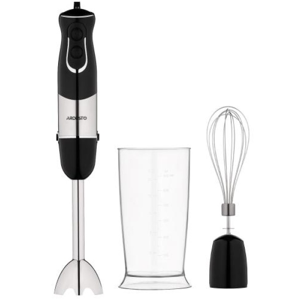 Блендер Ardesto HBK-800BR, Black, 800Вт, вінчик, чаша 0.6л