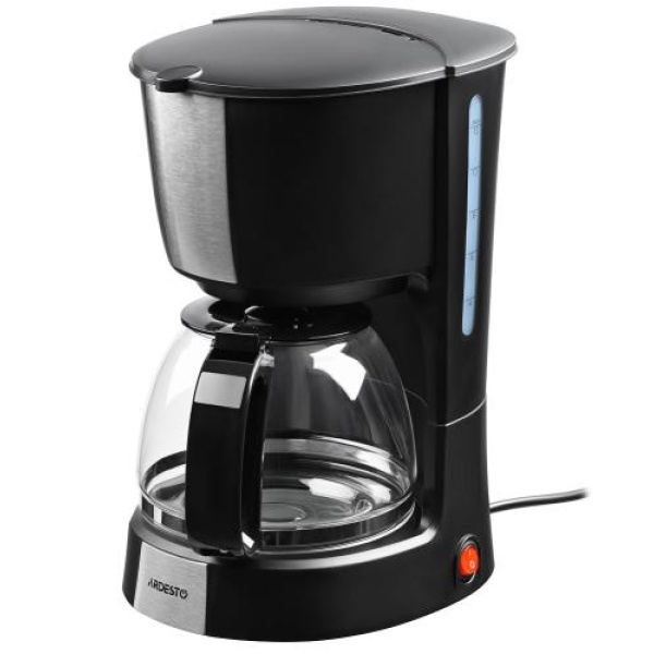 Кавоварка Ardesto FCM-D2100, Black, 900W, крапельна, резервуар 1.2л