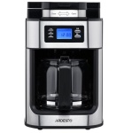 Кавоварка Ardesto YCM-D1200, 1050W, крапельна, 1.2 л, дисплей, вбуд. кавомолка - Зображення 2