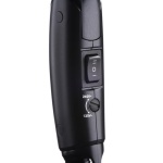 Фен Ardesto HD-Y120T, Black, 1200W, 2 швидкості, 2 режиму, концентратор, складна ручка, DC двигун, захист від перегріву - Зображення 3