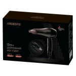 Фен Ardesto HD-Y120T, Black, 1200W, 2 швидкості, 2 режиму, концентратор, складна ручка, DC двигун, захист від перегріву - Зображення 4