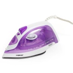 Праска Holmer HIT-2020, Purple, 1700W, тефлон, паровий удар 100 г/хв, постійна подача пари 30 г/хв, вертикальне відпарювання, очищення від накипу, антикрапля