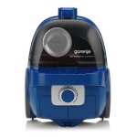 Пилосос Gorenje VCEA01GACBUCY, Blue, 800W, безмішковий, сухе прибирання, об'єм 2.2л, телескопічна трубка, насадки: міні насадка 2шт, універсальна щітка, подвійний HEPA фільтр