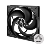 Вентилятор 140 мм, Arctic P14 PWM PST CO, Black, 140х140х27 мм, PWM, 200-1700 об/хв, 4-pin, гідравлічний підшипник (ACFAN00126A)