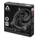 Вентилятор 140 мм, Arctic BioniX P140, Grey, 140х140х28 мм, PWM, 200-1950 об/хв, 4-pin, гідравлічний підшипник (ACFAN00159A) - Зображення 6