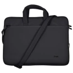 Сумка 16" Trust Bologna Slim, Black, поліестер, 41 x 29 x 2 см (24447) - Зображення 4