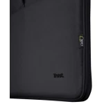 Сумка 16" Trust Bologna Slim, Black, поліестер, 41 x 29 x 2 см (24447) - Зображення 6