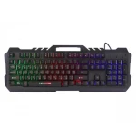 Клавіатура Maxxter KBG-UML-01-UA ігрова клавіатура, підсвічування, USB, Black, 19-keys Anti-Ghosting, метал