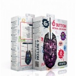 Миша Gembird MUS-6B-GRAFIX-01, оптика, Black USB, 3600 DPI, підсвічування - Зображення 5
