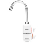 Водонагрівач проточний Holmer HHW-201, White, 3000W, механічне керування, IPX4, захист від включення без води, захист від перегріву