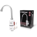 Водонагрівач проточний Holmer HHW-201, White, 3000W, механічне керування, IPX4, захист від включення без води, захист від перегріву - Зображення 5