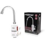 Водонагрівач проточний Holmer HHW-201, White, 3000W, механічне керування, IPX4, захист від включення без води, захист від перегріву - Зображення 5