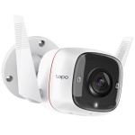 IP камера TP-Link Tapo C310, White, 3 Мп (2304x1296/15 fps), 1/2.7" CMOS, H.264, f/2.2, f=3.89 мм, WiFi (2.4 GHz), день/ніч, ІЧ-підсвічування 850 нм до 30 м, двосторонній аудіозв'язок, microSD, IP66, iOS 10+ / Android 5.0+