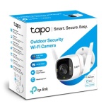 IP камера TP-Link Tapo C320WS, White, 4 Мп (2560x1440/15 fps), 1/3" CMOS, H.264, f/1.61, f=3.18 мм, WiFi (2.4 GHz), день/ніч, LED+ІЧ-підсвічування 850 нм до 30 м, двосторонній аудіозв'язок, microSD, IP66, iOS 10+ / Android 5.0+ - Зображення 2