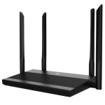 Роутер Netis N3, Black, AC1200 (2.4GHz до 300 Mbps, 5GHz до 867 Mbps), 4xGLan, 4 зовнішні незнімні антени - Зображення 2