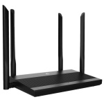Роутер Netis N3, Black, AC1200 (2.4GHz до 300 Mbps, 5GHz до 867 Mbps), 4xGLan, 4 зовнішні незнімні антени - Зображення 3