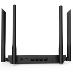 Роутер Netis N3, Black, AC1200 (2.4GHz до 300 Mbps, 5GHz до 867 Mbps), 4xGLan, 4 зовнішні незнімні антени - Зображення 4