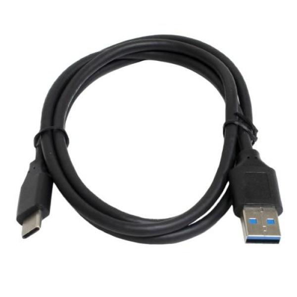 Кабель USB AM - Type-C, 1 м, Black, Patron, 3A (PN-USB3-TYPEC-1M)