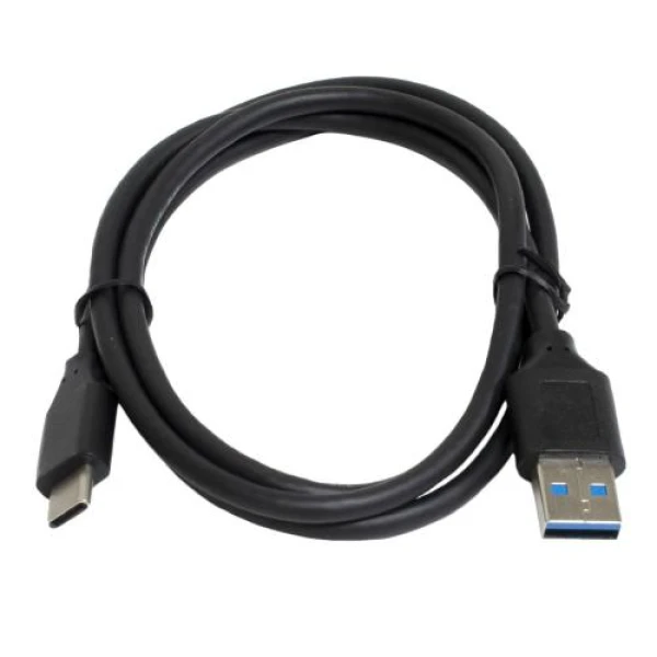 Кабель USB AM - Type-C, 1 м, Black, Patron, 3A (PN-USB3-TYPEC-1M)