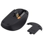Миша бездротова Trust Yvi+ Silent, Blue/Black, USB, оптична, 800/1600 dpi, 4 кнопки, гніздо для зберігання приймача USB, 1xAA (24551) - Зображення 3