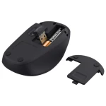Миша бездротова Trust Yvi+ Silent, Blue/Black, USB, оптична, 800/1600 dpi, 4 кнопки, гніздо для зберігання приймача USB, 1xAA (24551) - Зображення 3