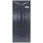Корпус GTL N3202C Mandalorian Black, без БЖ, Mid Tower, ATX / Micro ATX / Mini ITX, 2xUSB 3.0, CPU - 150 мм / VGA - 310 мм, бічна панель з акрилу (GTL3202C) - Зображення 4