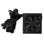 Блок живлення 650 Вт, 2E Master Power, Black, ATX, 80 Plus, Active PFC, 120 мм, 3xMolex / 5xSATA / 2xPCI-E 6+2-pin / 1xMB 20+4-pin / 1xCPU 4+4-pin, захист OVP/SCP/OPP/OCP (2E-MP650-120APFC) - Зображення 2