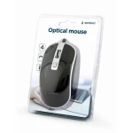 Миша Gembird MUS-4B-06-BS Black-Grey, Optical, USB, 1200 dpi - Зображення 3