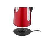 Електрочайник Ardesto EKL-F300R, Red, 1.7л, 2200Вт, нержавіюча сталь/ пластик, захист від перегріву та автоматичне відключення при відсутності води - Зображення 4