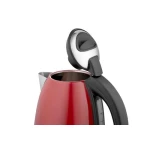 Електрочайник Ardesto EKL-F340R, Red, 2200 Вт, 1.7 л, дисковий, індикатор роботи, корпус пластик/метал, захист від перегріву та автоматичне відключення при відсутності води - Зображення 2