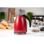 Електрочайник Ardesto EKL-F340R, Red, 2200 Вт, 1.7 л, дисковий, індикатор роботи, корпус пластик/метал, захист від перегріву та автоматичне відключення при відсутності води - Зображення 6