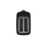 Тостер Ardesto T-K200, Steel, 800W, 2 тости, 2 відділення, 7 режимів підсмажування, нержавіюча сталь - Зображення 3