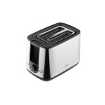 Тостер Ardesto T-K200, Steel, 800W, 2 тости, 2 відділення, 7 режимів підсмажування, нержавіюча сталь - Зображення 4