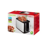 Тостер Ardesto T-K200, Steel, 800W, 2 тости, 2 відділення, 7 режимів підсмажування, нержавіюча сталь - Зображення 5