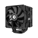 Кулер для процесора ID-Cooling SE-225-XT Black V2, 2x120 мм, алюміній/мідь, Intel: 2066, 2011, 1700, 1200, 1150, 1151, 1155, 1156, AMD: AM4/AM5, 150х128х108 мм, 4-pin PWM, до 220 Вт - Зображення 2