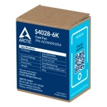 Вентилятор 40 мм, Arctic S4028-6K, Black, 40х40х28 мм, PWM, 250-6000 об/хв, 4-pin (ACFAN00185A) - Зображення 3